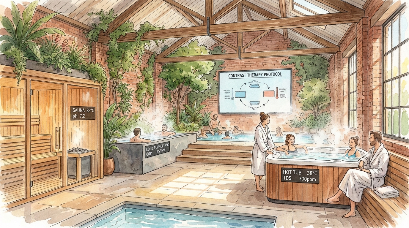 Thermal spa circuit